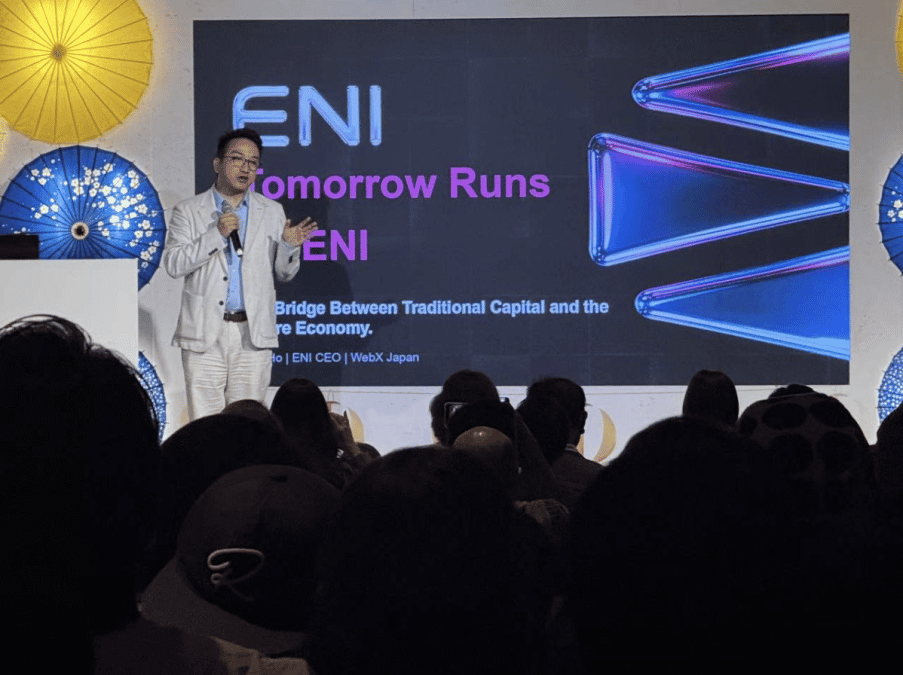 ENI Takes the Stage at WebX Japan and Builds a Bridge from Traditional Capital to the Future Economy